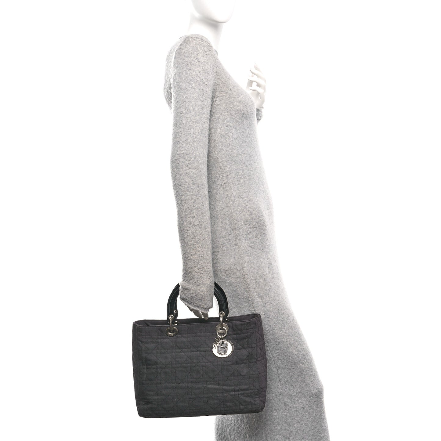 Nylon Cannage Large Lady Dior