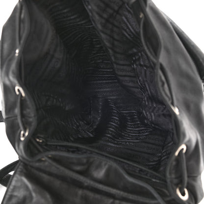 Prada Calfskin Backpack Black 8 of 15