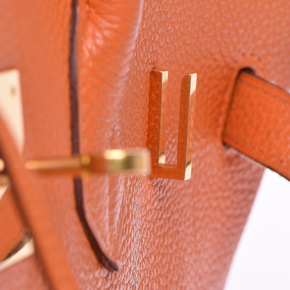 Hermes Togo Birkin 35 Orange 16 of 21