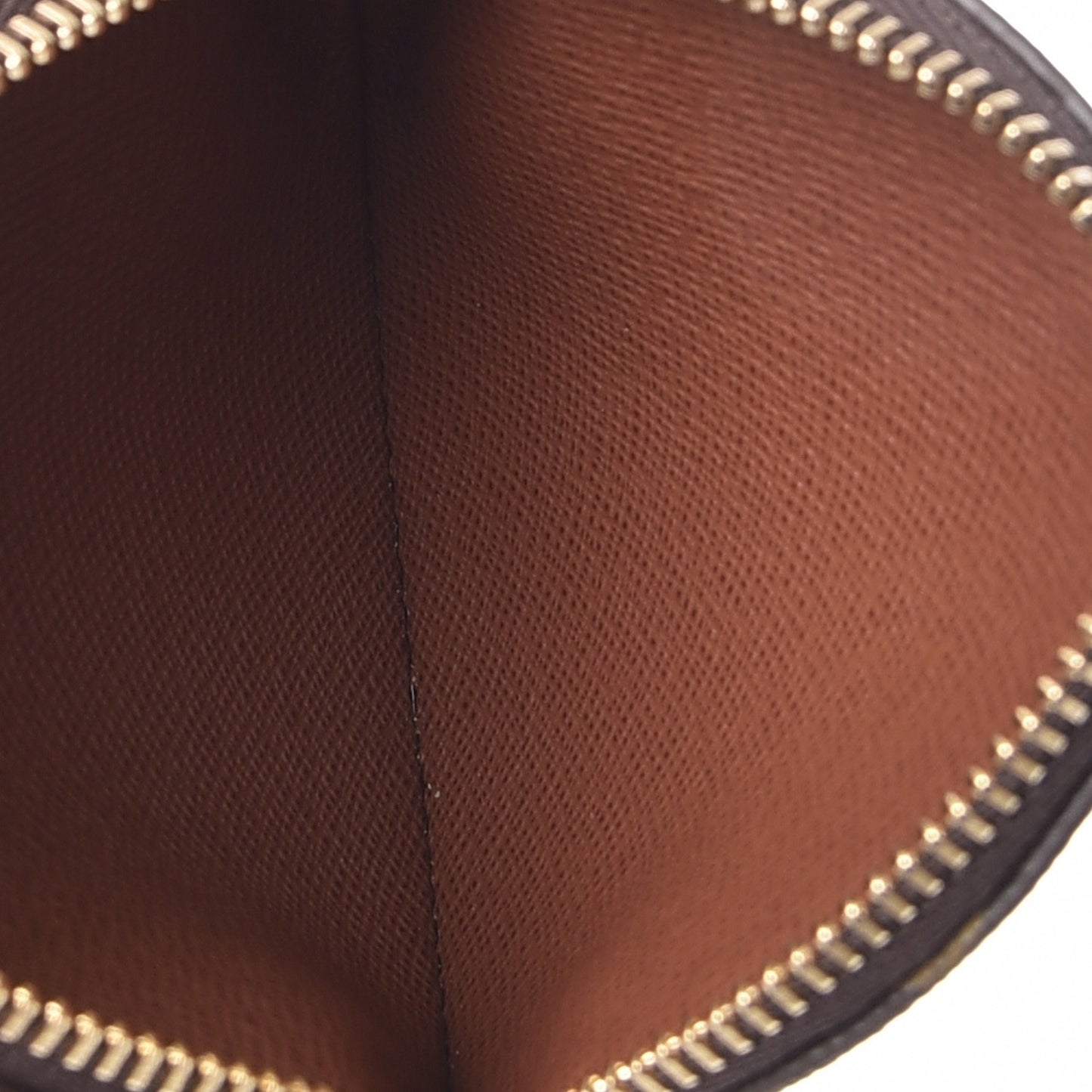 Monogram Round Coin Purse