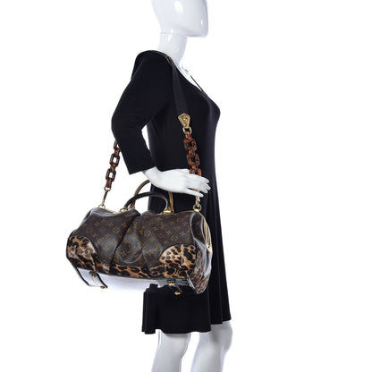Louis Vuitton Monogram Leopard Stephen Bag 3 of 16