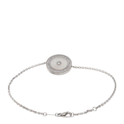Harry Winston 18K White Gold Diamond Mother of Pearl Hope Charity Limited Edition Bracelet 2 of 4