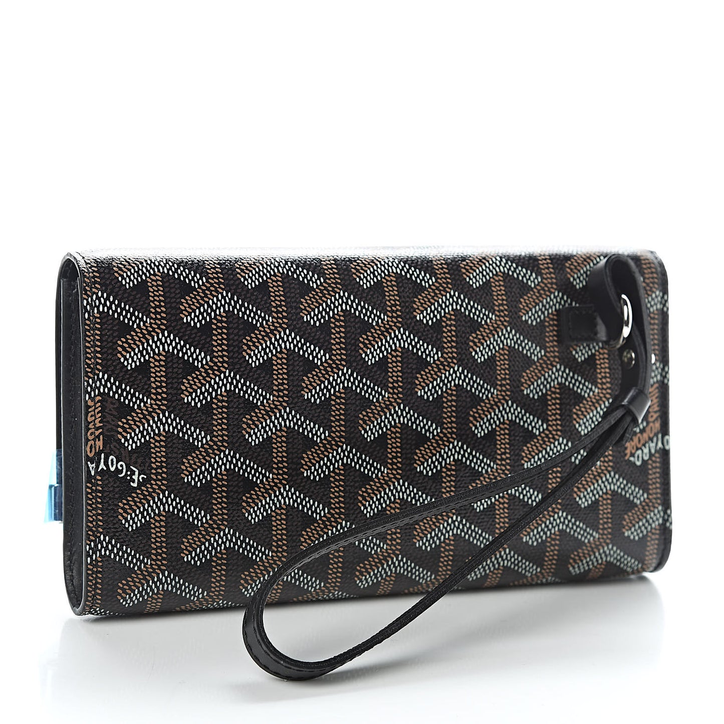 Goyardine Monte Carlo Mini Phone Case Black