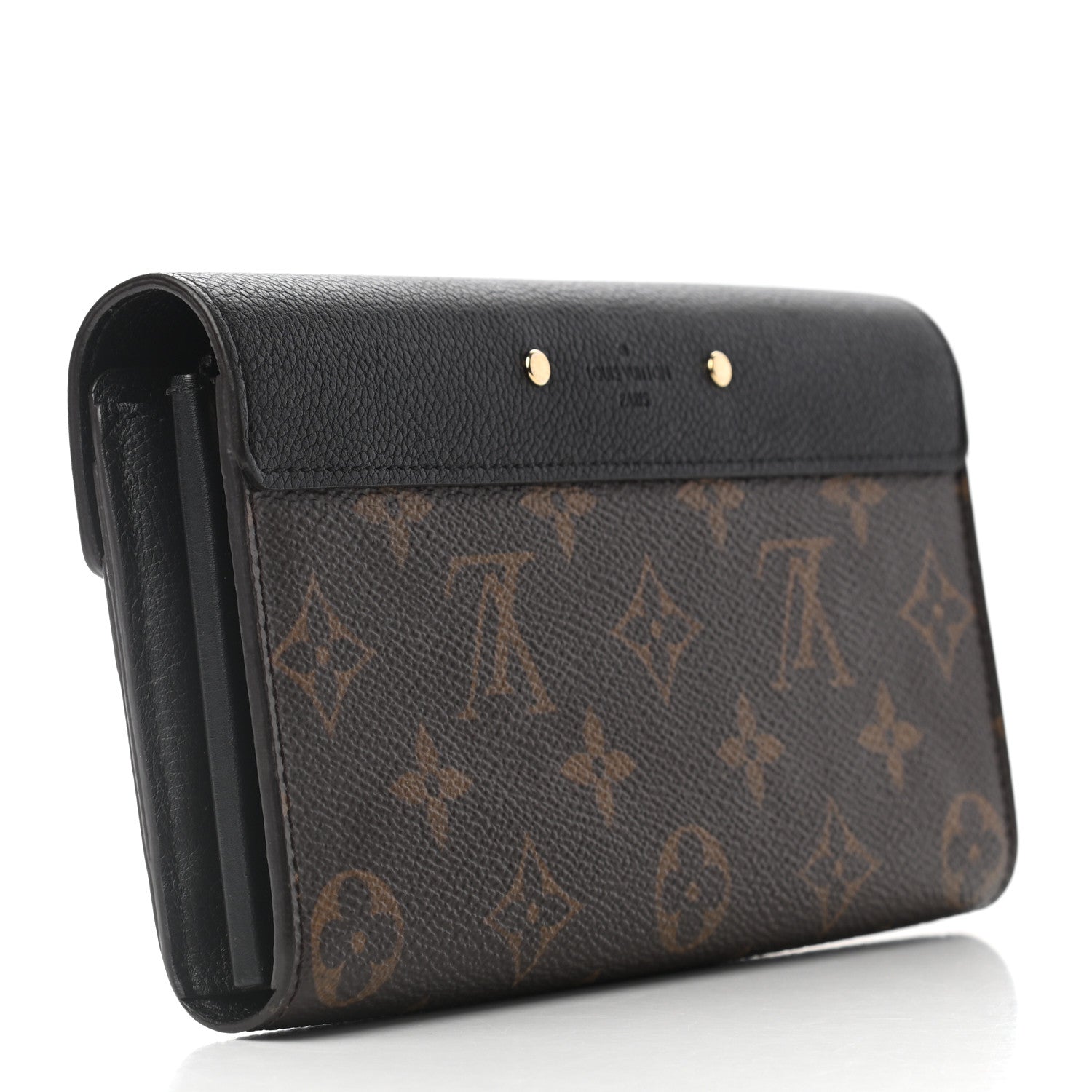 Louis Vuitton Monogram Pallas Wallet Black 3 of 7