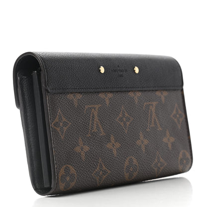 Louis Vuitton Monogram Pallas Wallet Black 3 of 7