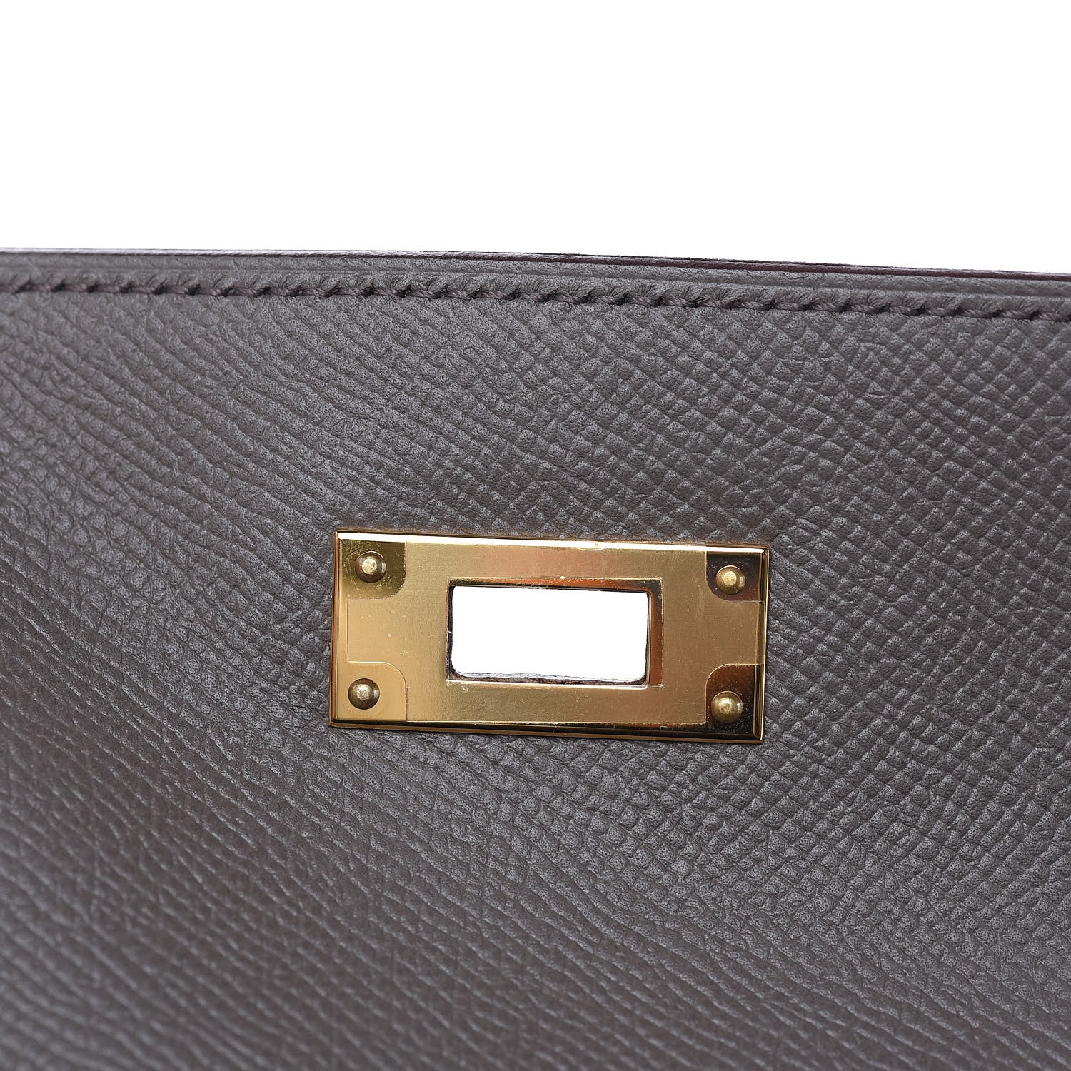 Hermes Epsom Kelly Sellier 28 Etain 14 of 34