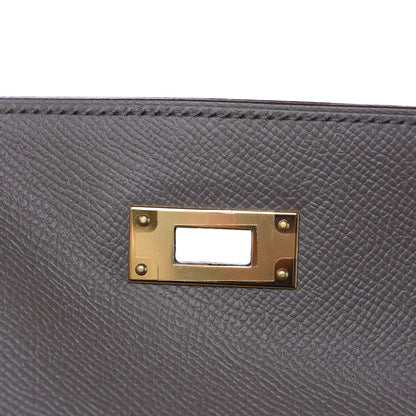 Hermes Epsom Kelly Sellier 28 Etain 14 of 34