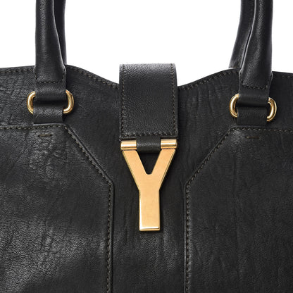 Saint Laurent Sheepskin Medium Cabas ChYc Black 8 of 14