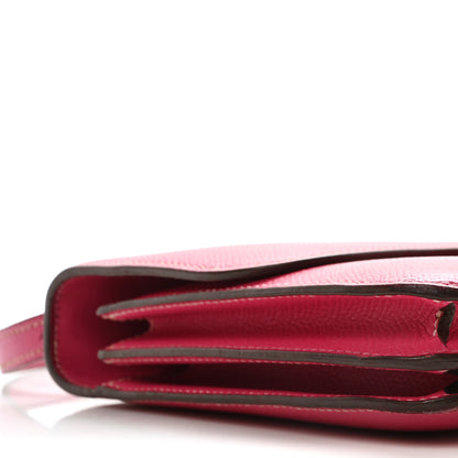 Hermes Epsom Constance Elan 25 Rose Tyrien 8 of 9