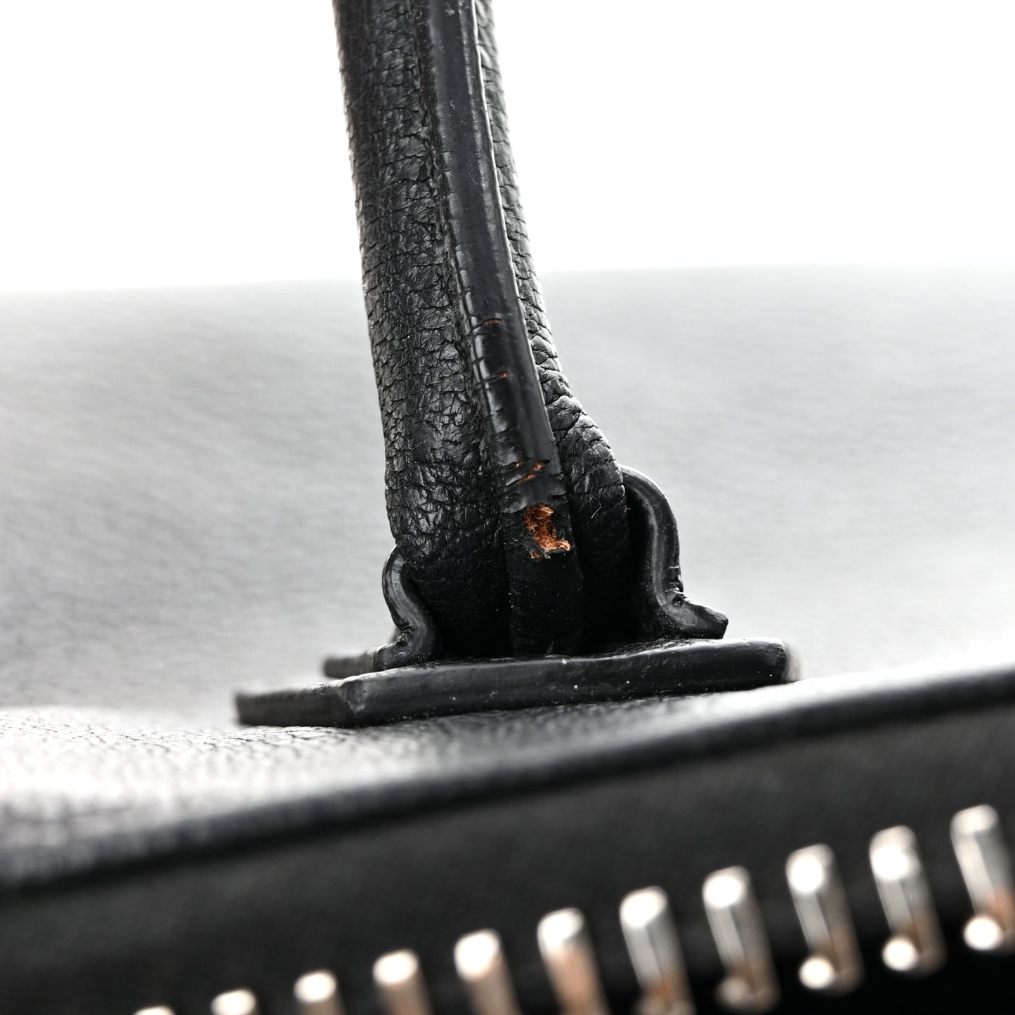 Sugar Goatskin Mini Antigona Black