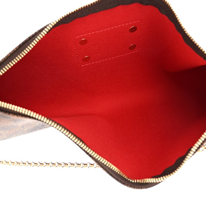 Louis Vuitton Damier Ebene Eva Clutch 5 of 10