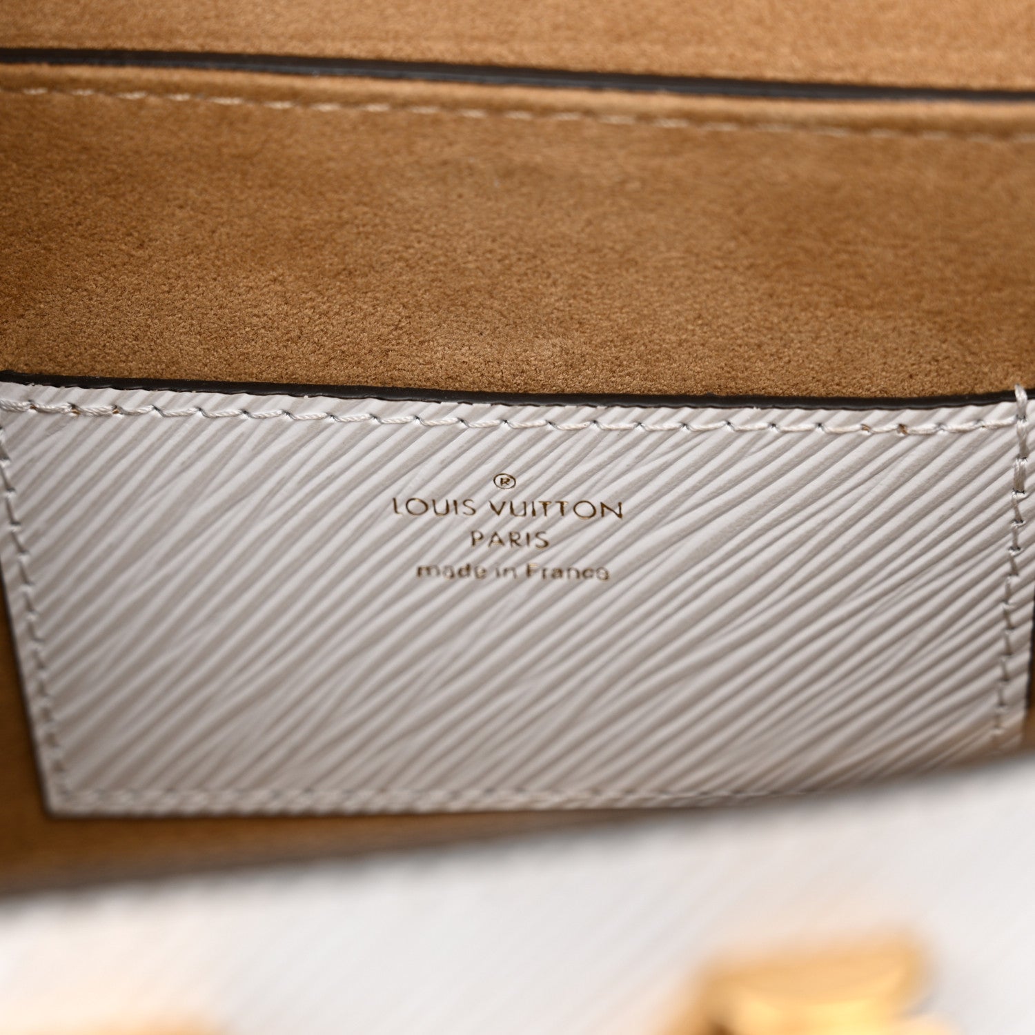 Louis Vuitton Epi Twist Shoulder Bag PM White 7 of 17