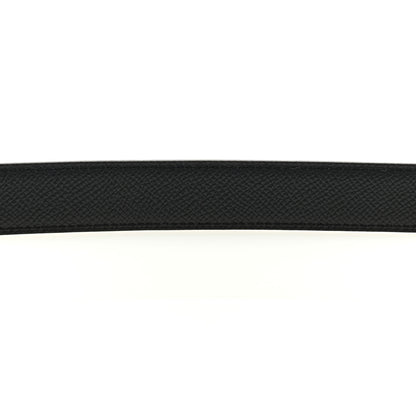 Hermes Swift Epsom 24mm H Belt Strap 95 38 Nata Black 3 of 4