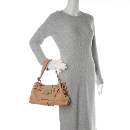 Jimmy Choo Calfskin Small Ramona Nude 2 of 6