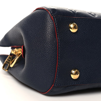 Louis Vuitton Empreinte Montaigne BB Marine Rouge 9 of 11
