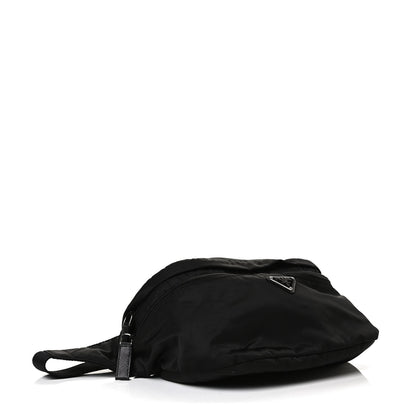 Prada Re-Nylon Saffiano Convertible Belt Bag Black 4 of 17