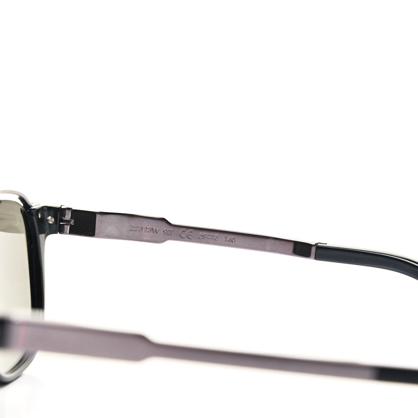 Acetate Mascot Sunglasses Z2323W Black