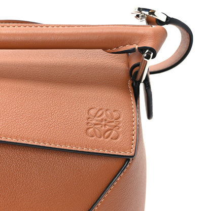 Loewe Calfskin Small Puzzle Edge Bag Tan 7 of 10