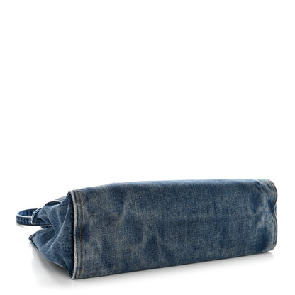 Telfar Denim Medium Shopping Bag Blue 4 of 10