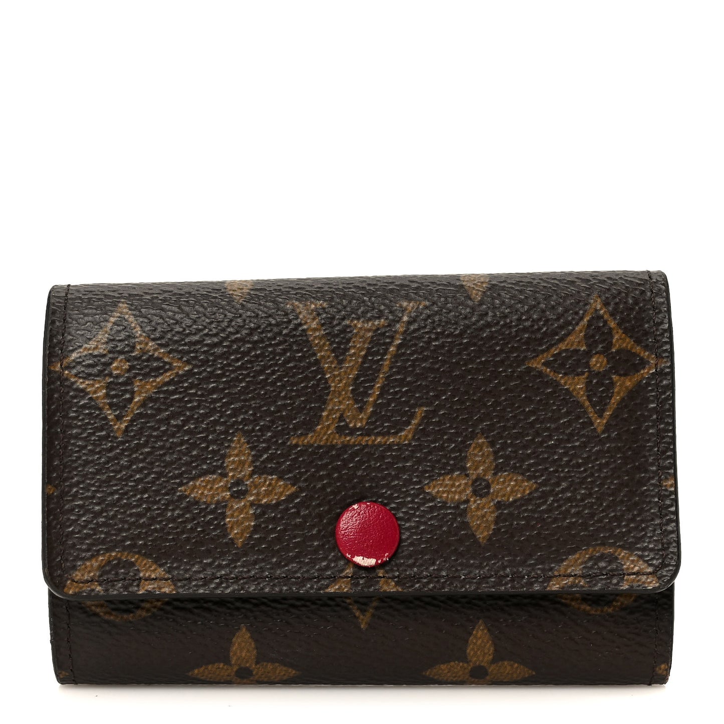 Monogram 6 Key Multicles Holder Fuchsia