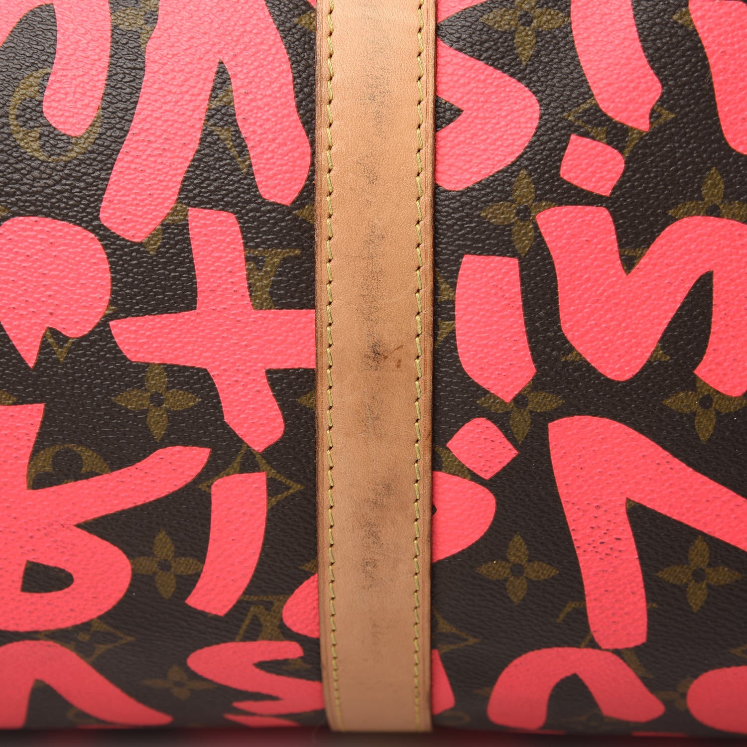 Louis Vuitton Monogram Graffiti Keepall 50 Fuchsia 13 of 13