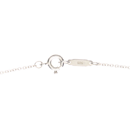 Tiffany Sterling Silver Bow Pendant Necklace 4 of 5