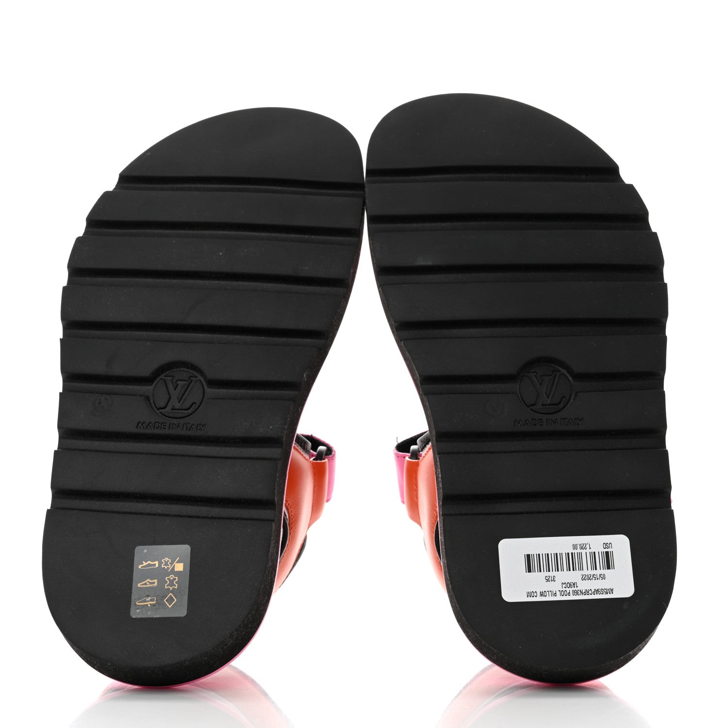 Louis Vuitton Calfskin Pool Pillow Flat Comfort Sandals 36 Rose Pop Pink 5 of 11