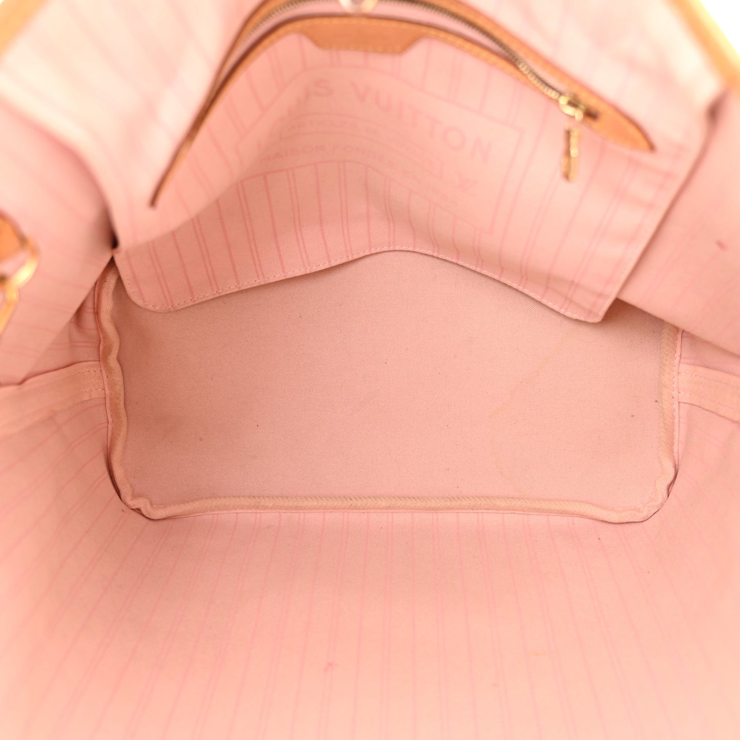 Damier Azur Neo Neverfull MM Rose Ballerine