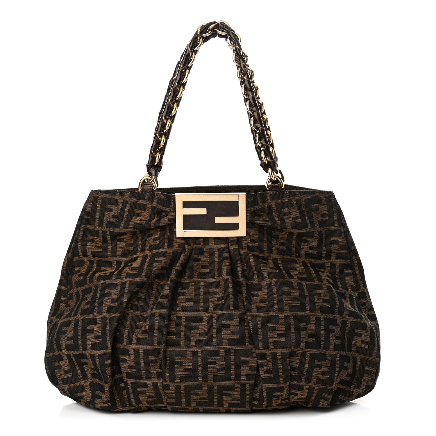 Fendi Zucca Mia Tote Tobacco 1 of 13