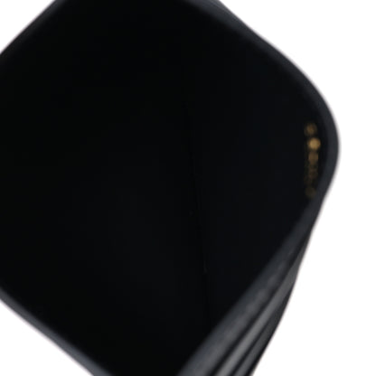 Celine Shiny Calfskin Triomphe Card Holder Black 5 of 7
