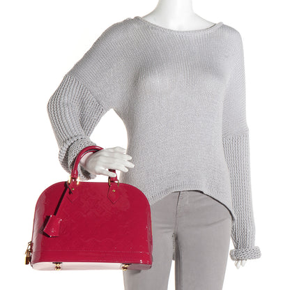 Louis Vuitton Vernis Alma PM Rose Indien 2 of 8