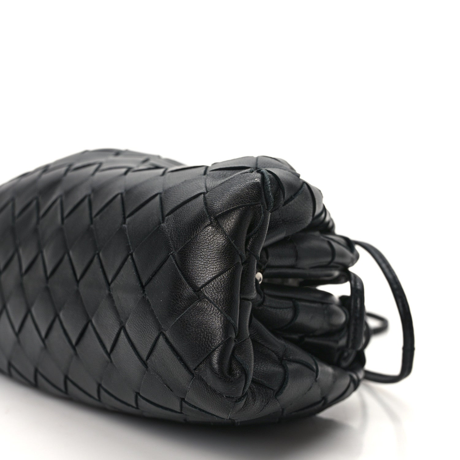 Bottega Veneta Nappa Intrecciato The Mini Pouch Black 9 of 11