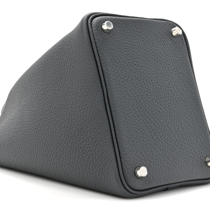 Hermes Taurillon Clemence Picotin Lock 18 PM Gris Misty 9 of 10