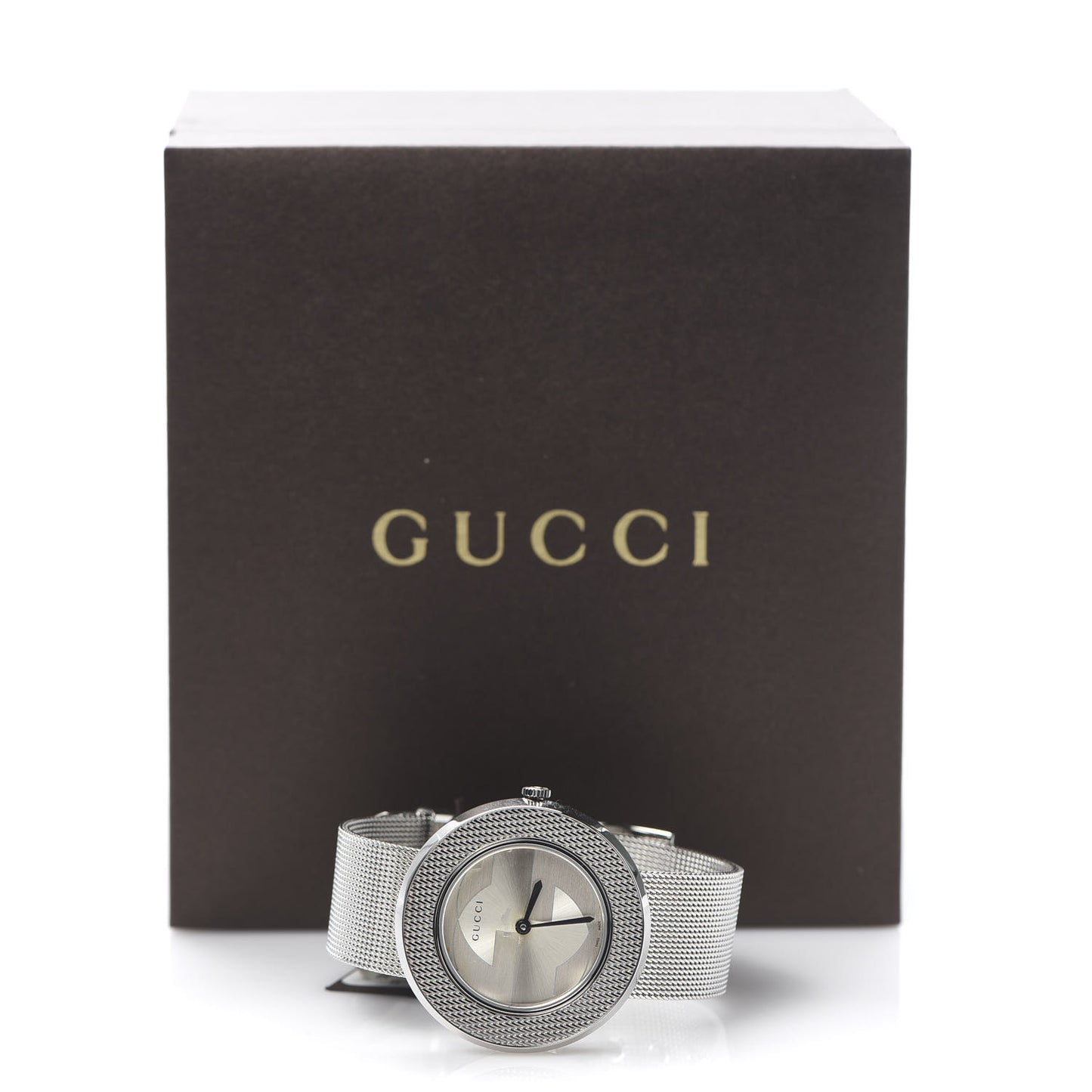 Stainless Steel 36mm U-Play Mesh Quartz Watch