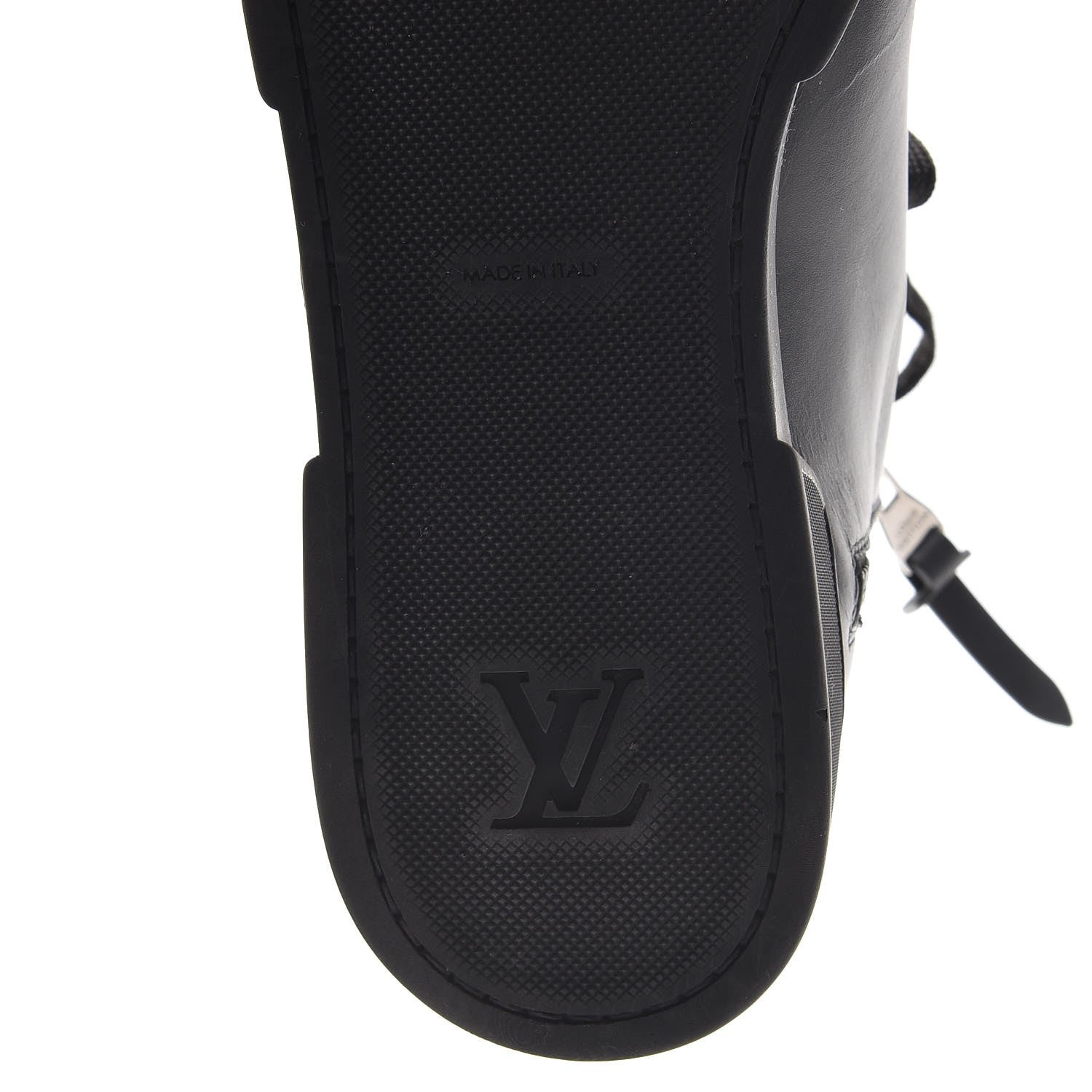 Louis Vuitton Calfskin Monogram Checkpoint Sneaker Boot 38 Black 8 of 11