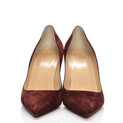 Christian Louboutin Suede Apostrophy 85 Pumps 39 Orthodoxe 2 of 7