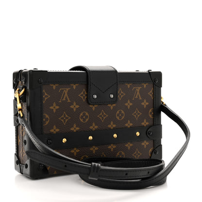 Louis Vuitton Monogram Petite Malle Black 3 of 13