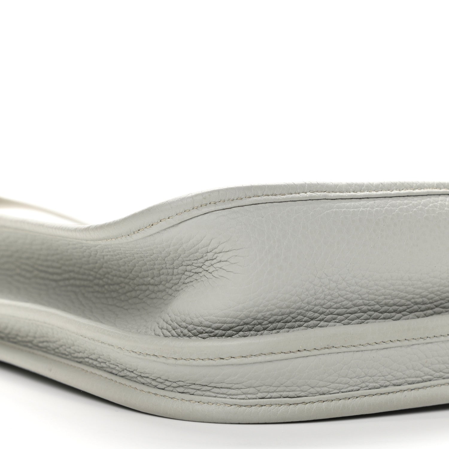 Hermes Taurillon Clemence Evelyne III PM Gris Perle 8 of 11