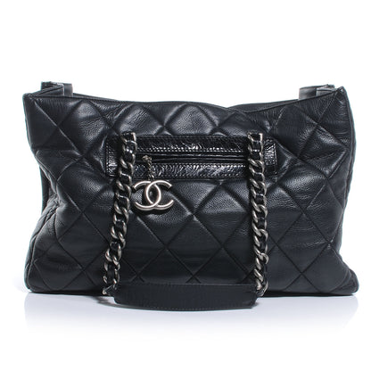 Chanel Caviar Quilted Coco Casual Tote Black 1 of 7