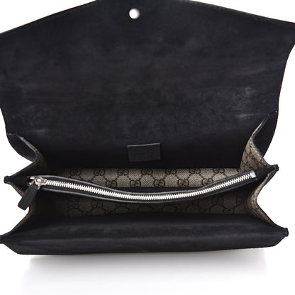 Gucci GG Supreme Monogram Small Dionysus Shoulder Bag Black 4 of 13