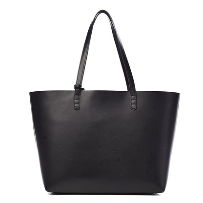 Mansur Gavriel Calfskin Large Shopping Tote Black Flamma 3 of 24
