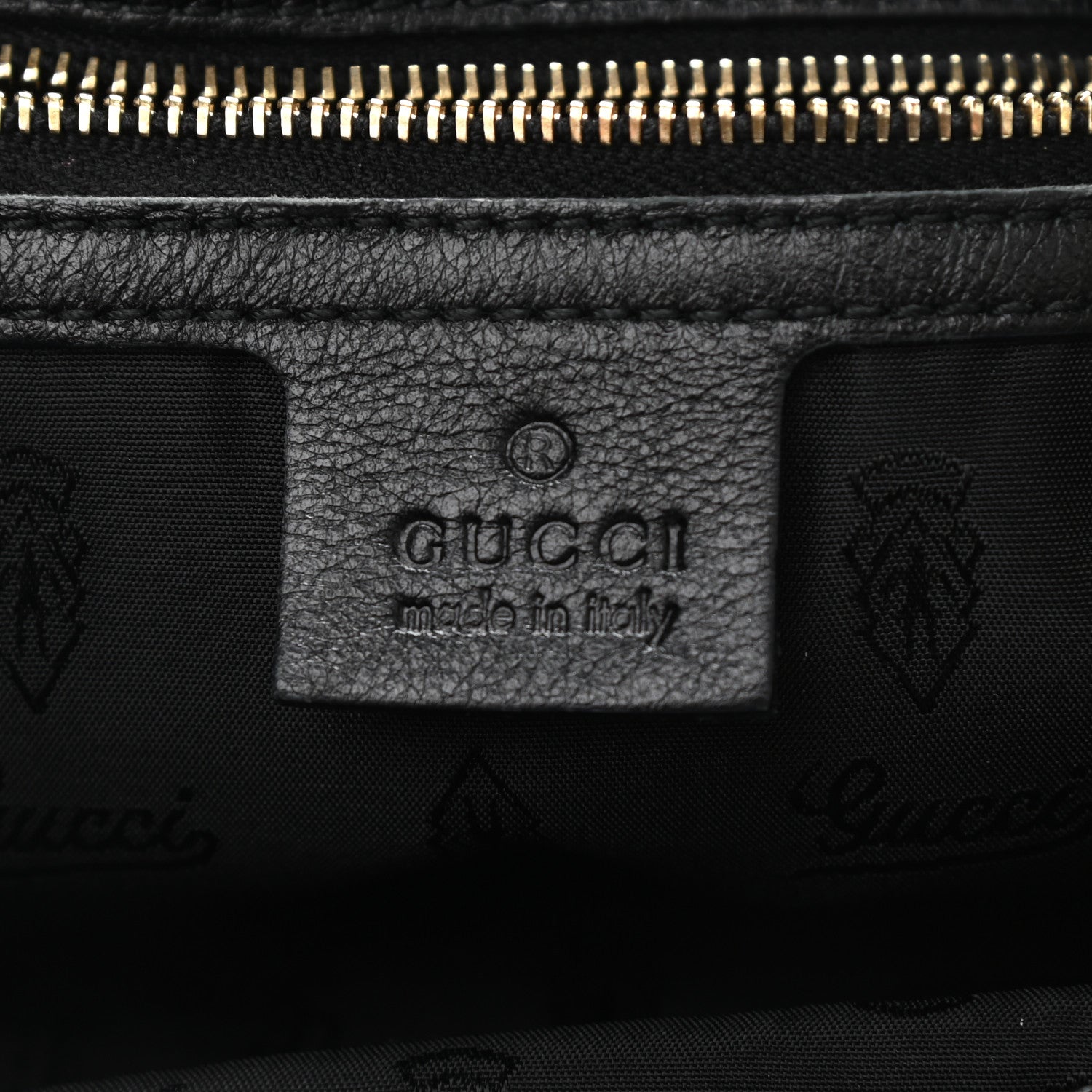 Gucci Coated Canvas Medium Indy Top Handle Hobo Black 6 of 10