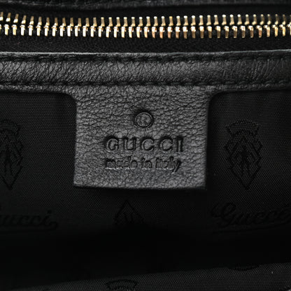 Gucci Coated Canvas Medium Indy Top Handle Hobo Black 6 of 10