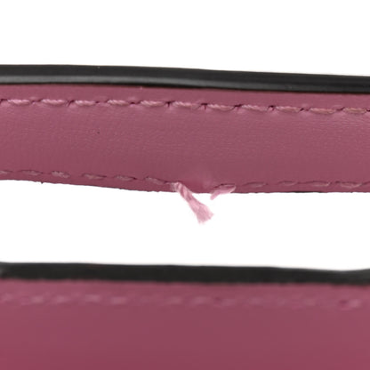 Gucci Boarded Dyana Lux Calfskin Web Mini Bamboo 1947 Top Handle Bag Nice Pink 10 of 10