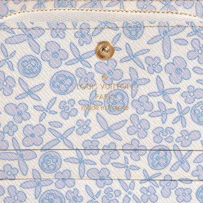 Louis Vuitton Monogram Fleuri Insolite PM Wallet Violet 7 of 8