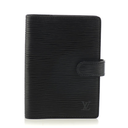 Louis Vuitton Epi Small Ring Agenda Black 1 of 7