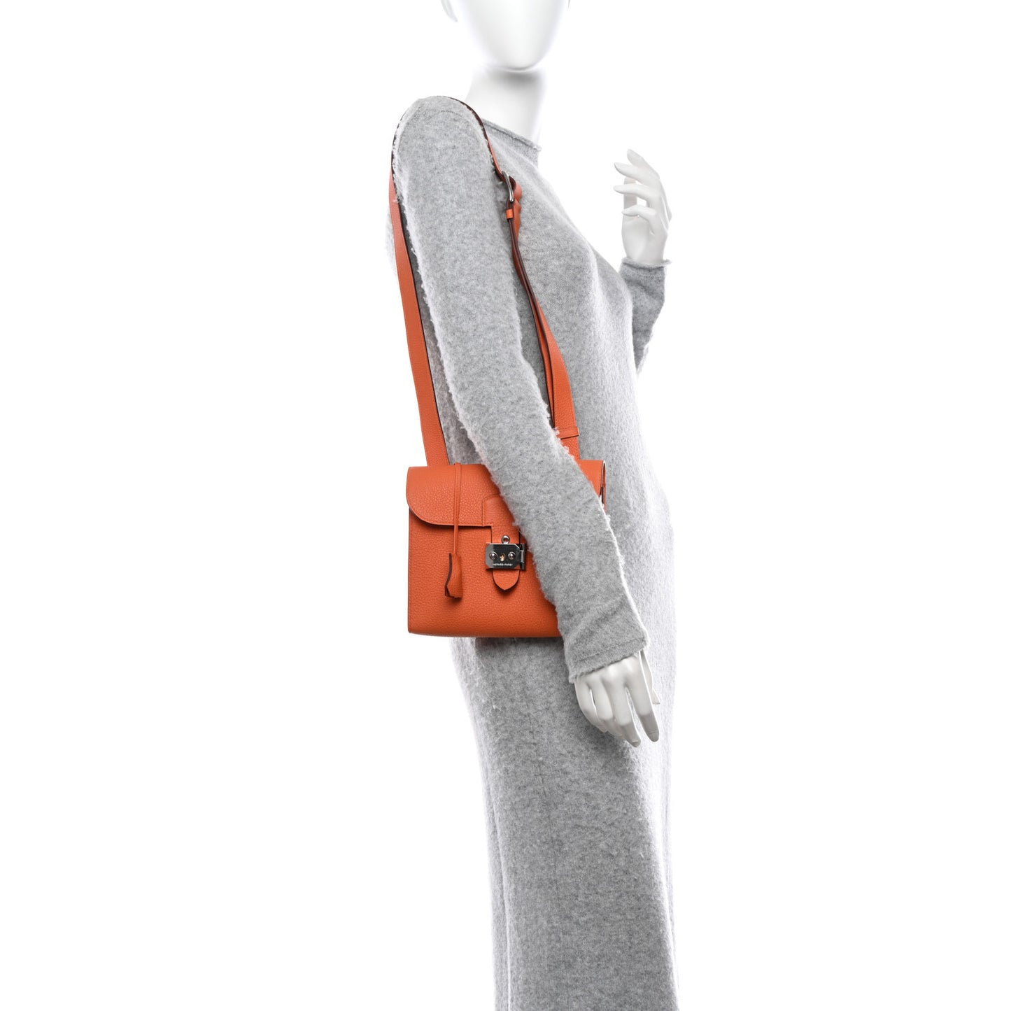 Togo Sac A Depeches 21 Messenger Bag Orange