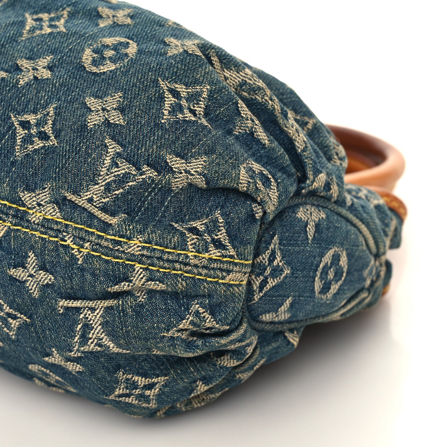 Monogram Denim Pleaty Blue