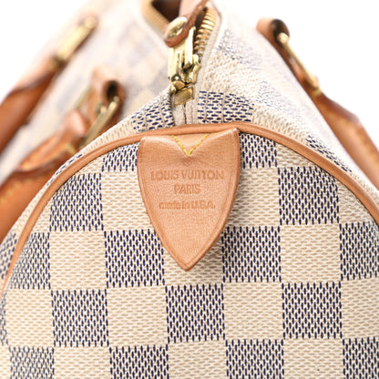 Louis Vuitton Damier Azur Speedy 30 6 of 19