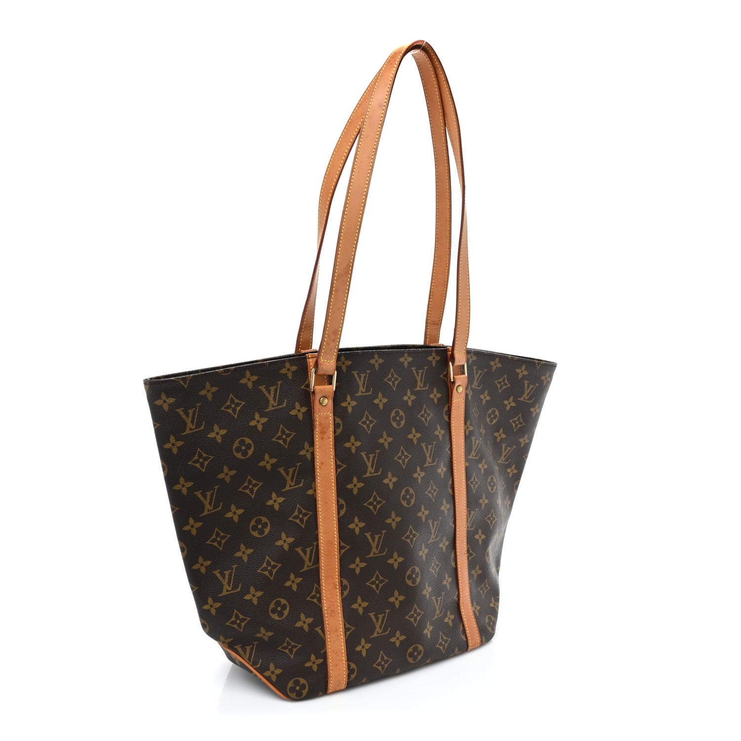 Louis Vuitton Monogram Sac Shopping Tote 3 of 16